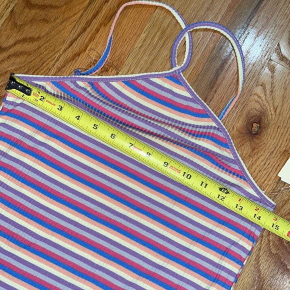 NEW Women's Stretchy Fitted Rewind Y-Neck Bodycon X back open Mini pink Dress L - Picture 8 of 17